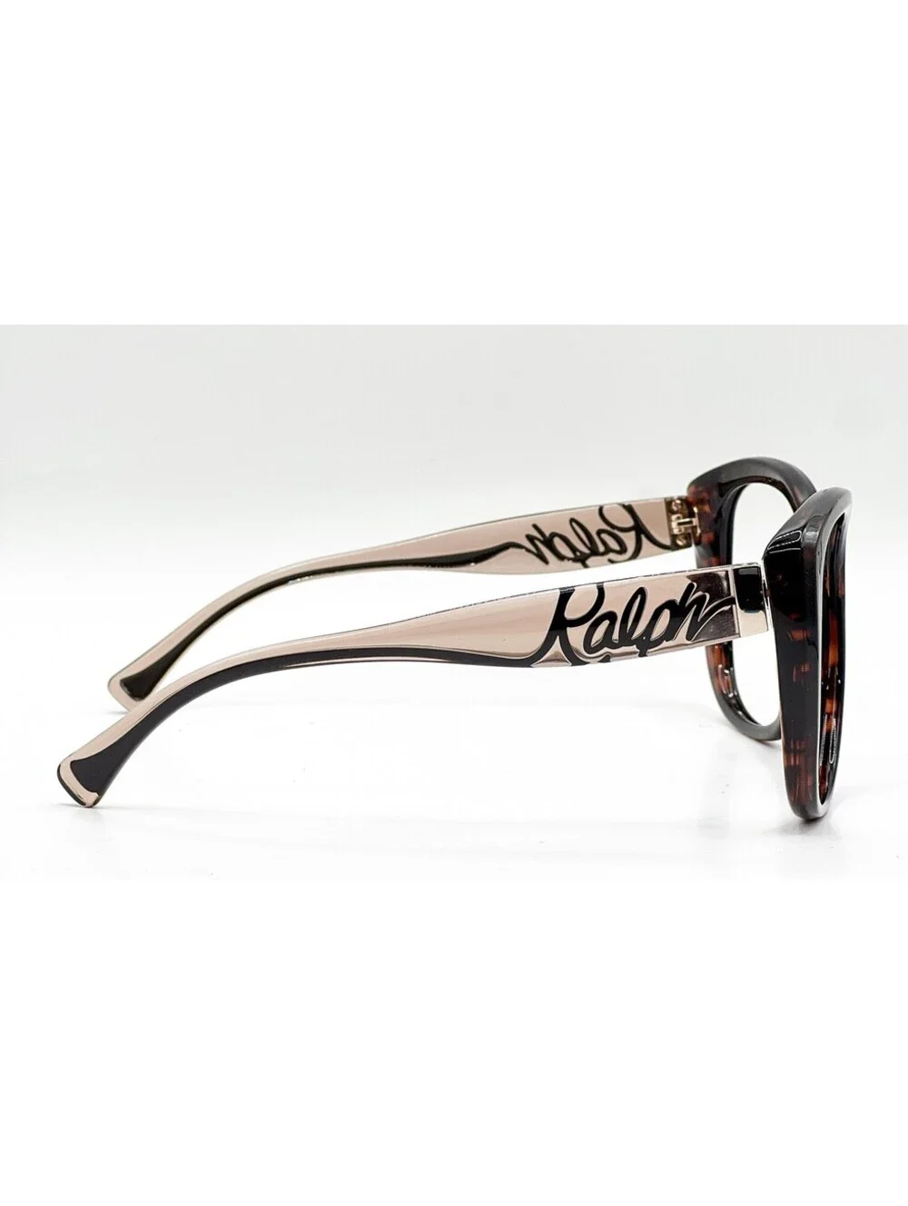 Ralph Lauren RA5117 502 T5 Dark Havana Rectangle Eyeglass Frames 59-16-140